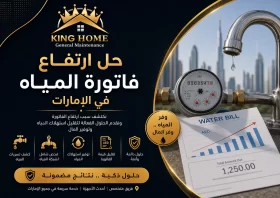 حل ارتفاع فاتورة المياه في الإمارات