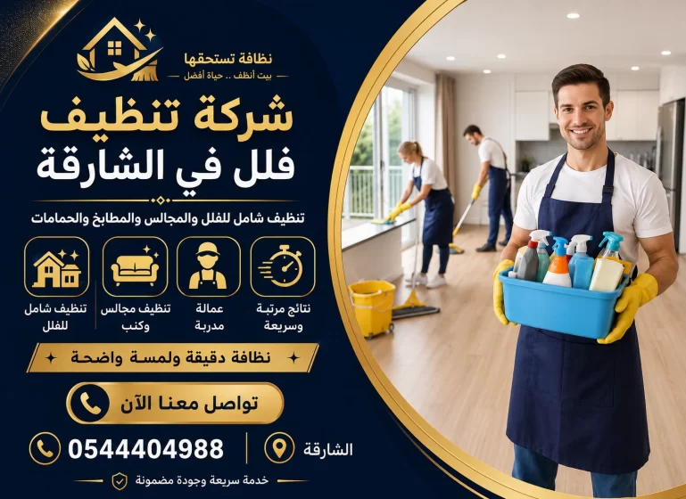 شركة تنظيف فلل في الشارقة