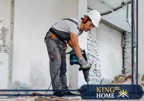 شركة صيانة عامة في عجمان 0544404988 كينج هوم تقوم شركة صيانة عامة في عجمان بأعمال تكسير وتجهيز دقيقة داخل مواقع التشطيب والترميم