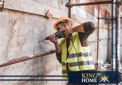 شركة صيانة عامة في عجمان 0544404988 كينج هوم شركة صيانة عامة في عجمان بتنفيذ أعمال الحفر والتثبيت داخل مواقع الترميم بدقة